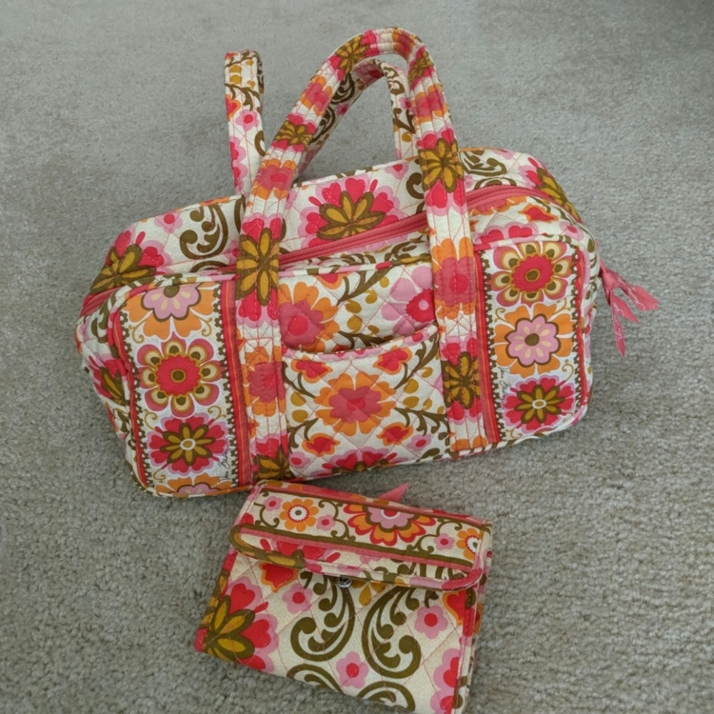 Vera Bradley handbag and wallet